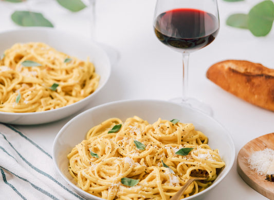 Cabernet Sauvignon + Creamy Butternut Squash Pasta