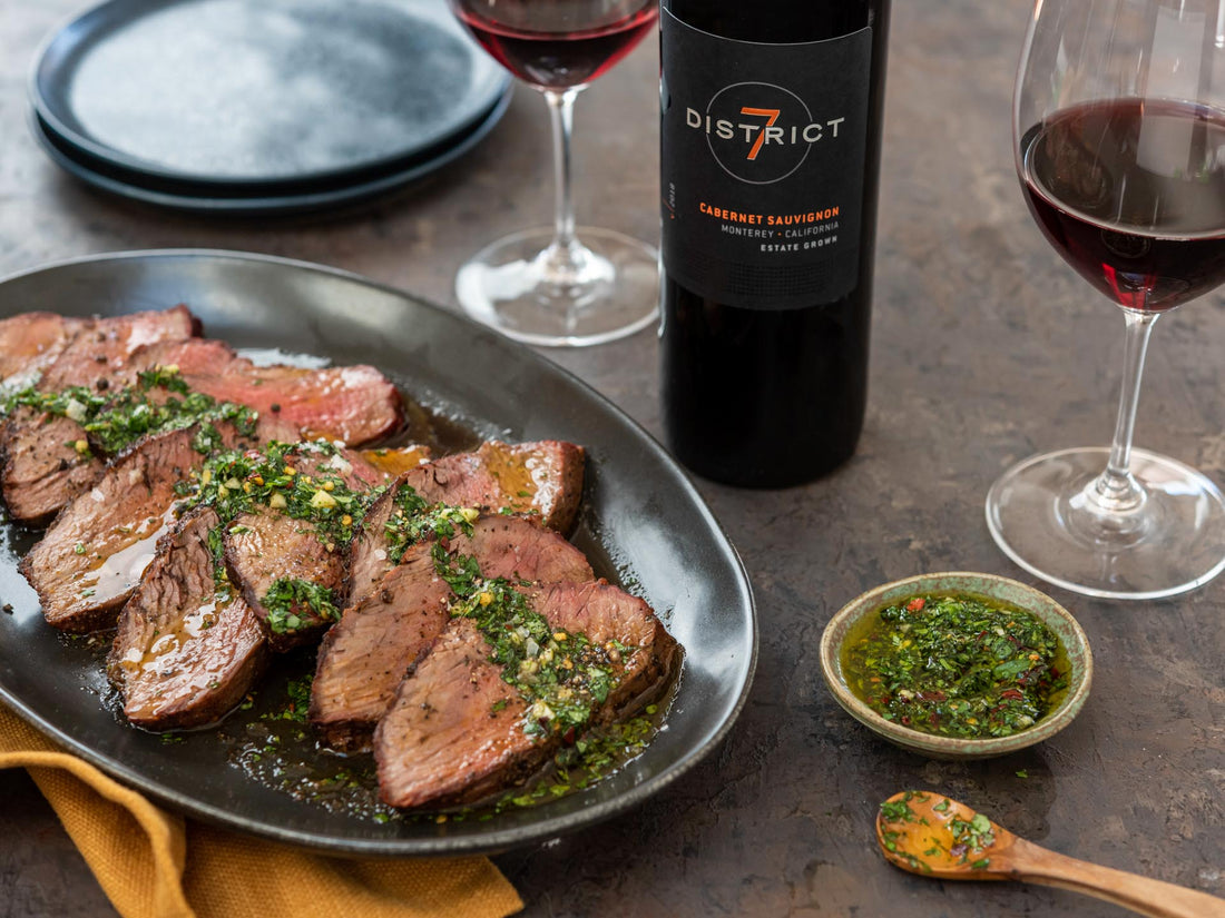 Cabernet Sauvignon + Tri-Tip with Chimichurri