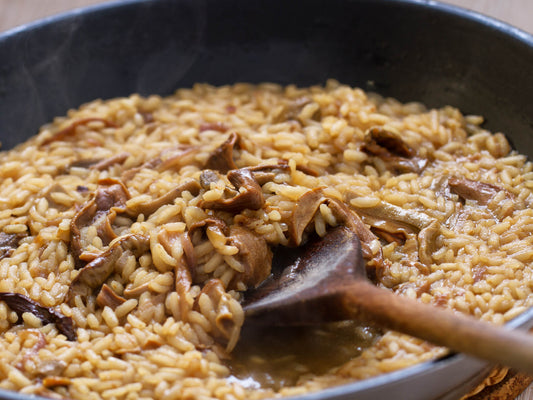 Chardonnay + Creamy Mushroom Risotto
