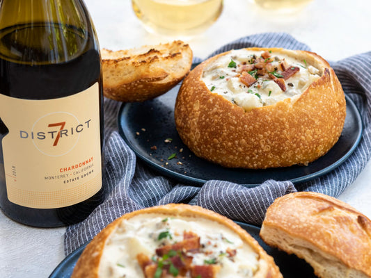 Chardonnay + Monterey Clam Chowder